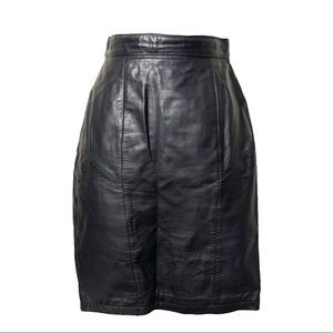 Vintage Tango Leather Skirt